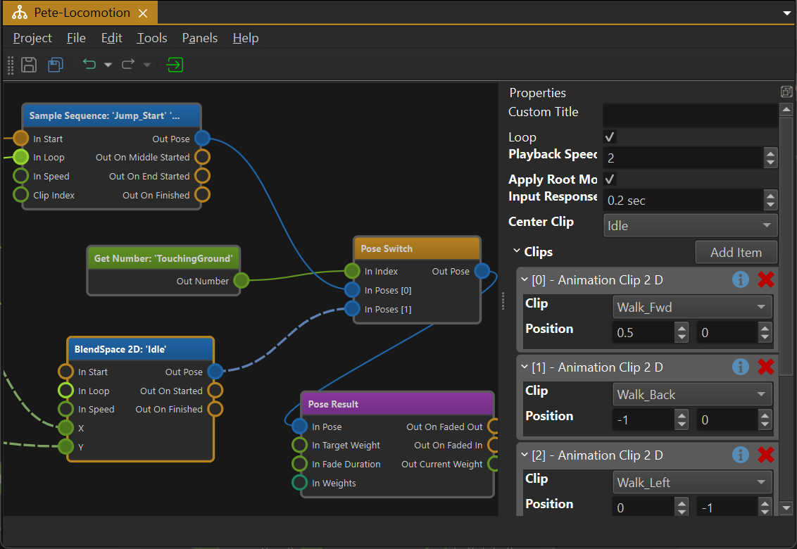 Animation Graph Asset