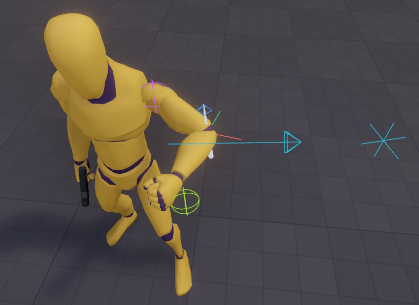 Two-Bone IK Debug Visualization