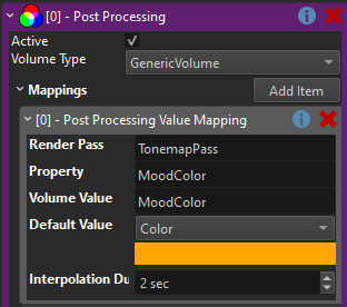 Component properties