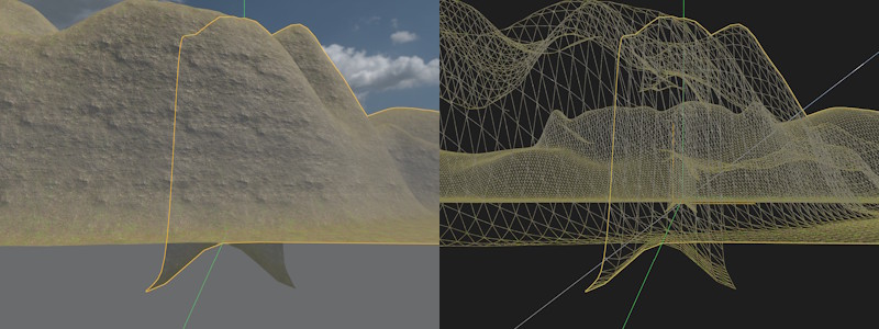 Terrain Overlap